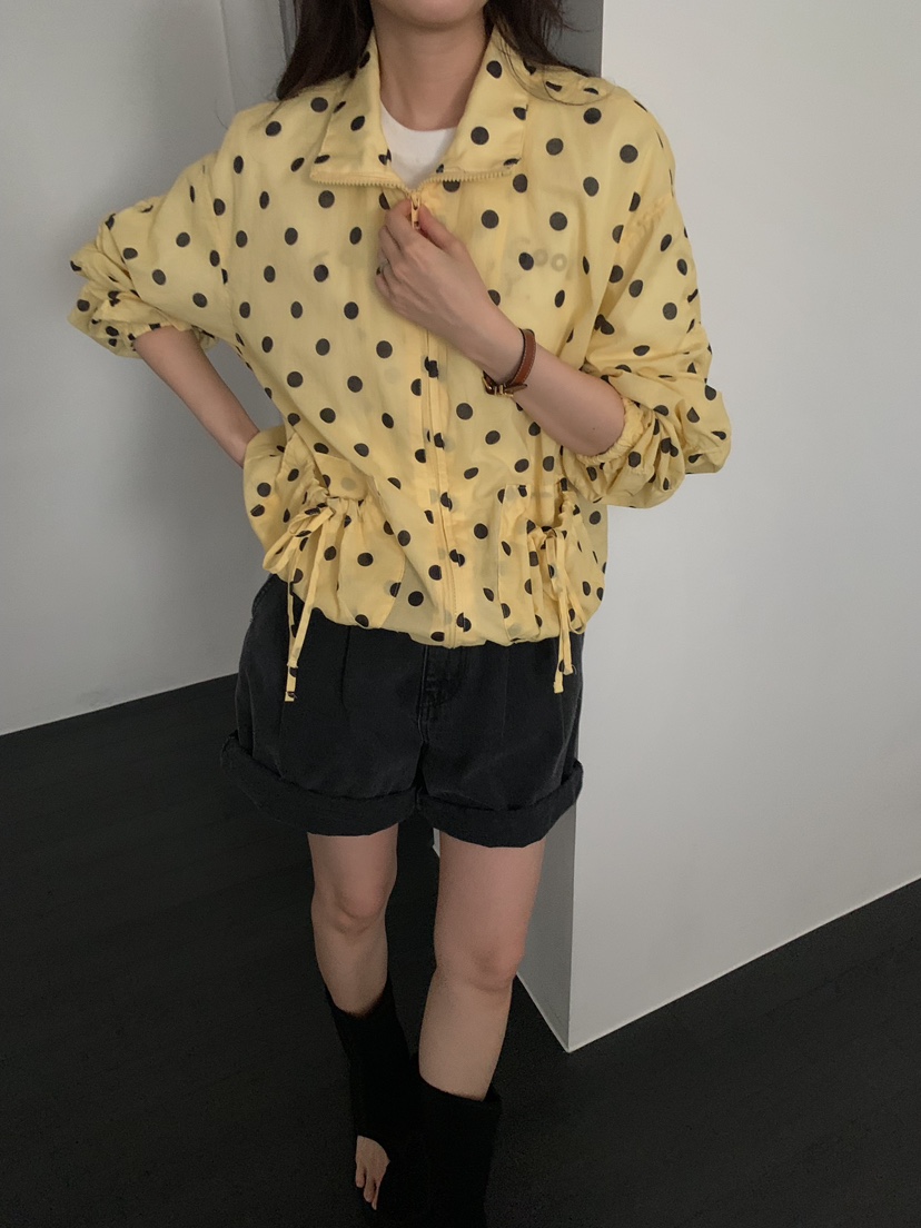 CAMEL-P韓國代購女裝新款人氣夾克褶皺Came_l 家夾克