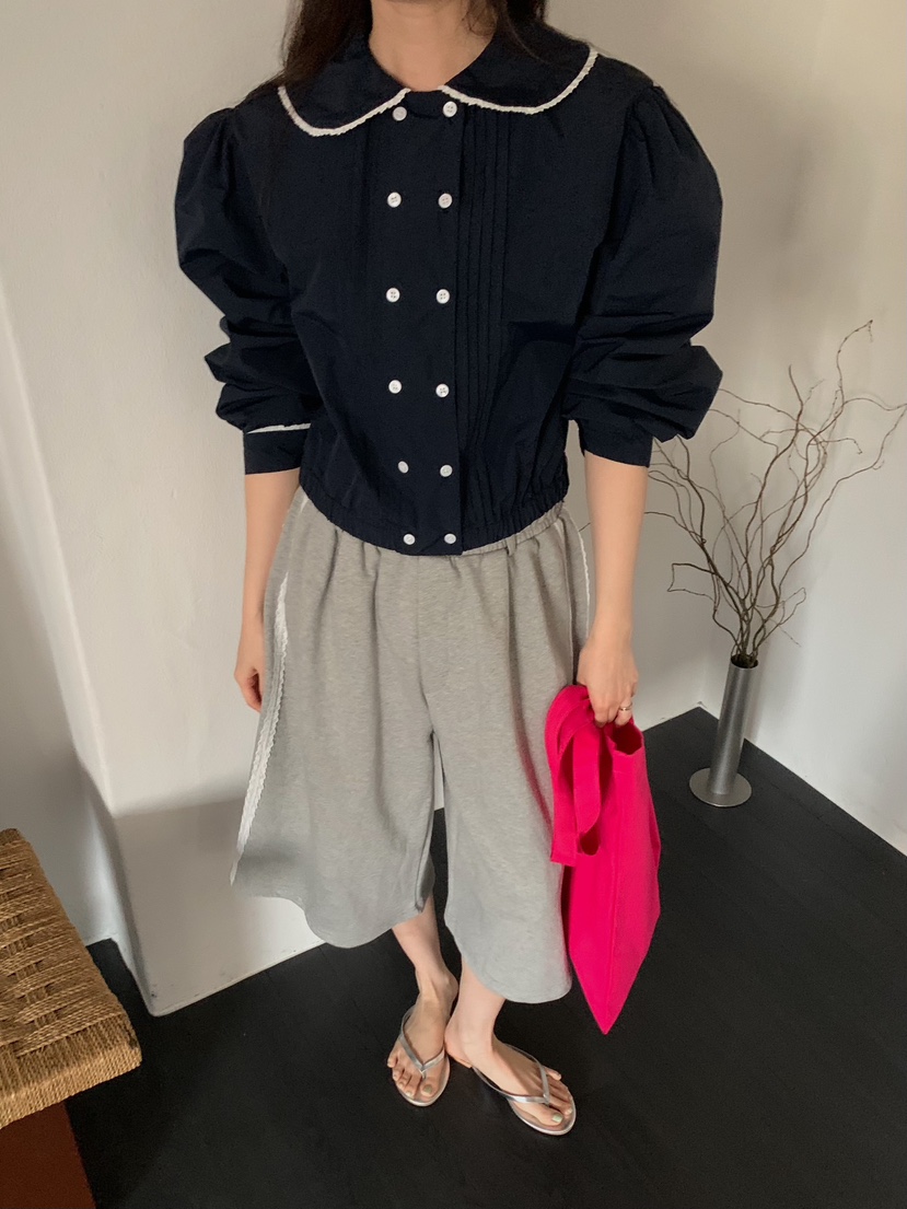 CAMEL-P韓國代購女裝新款熱賣短褲蕾絲花Came_l 家短褲