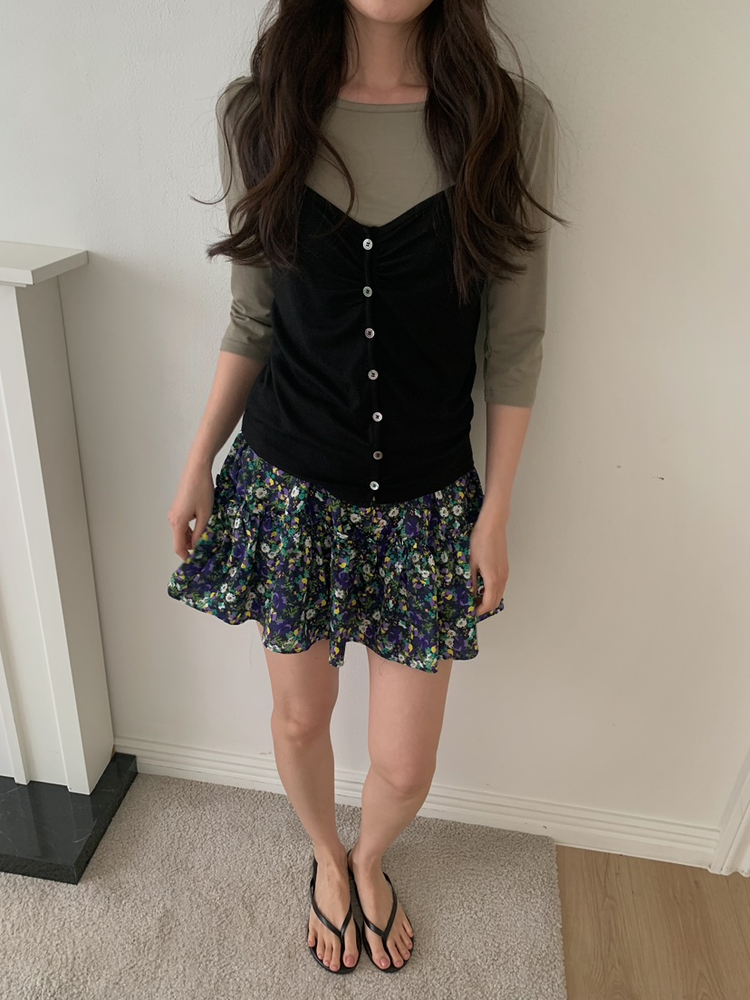 CAMEL-P韓國代購女士新款26春夏短裙Came_l 家短裙