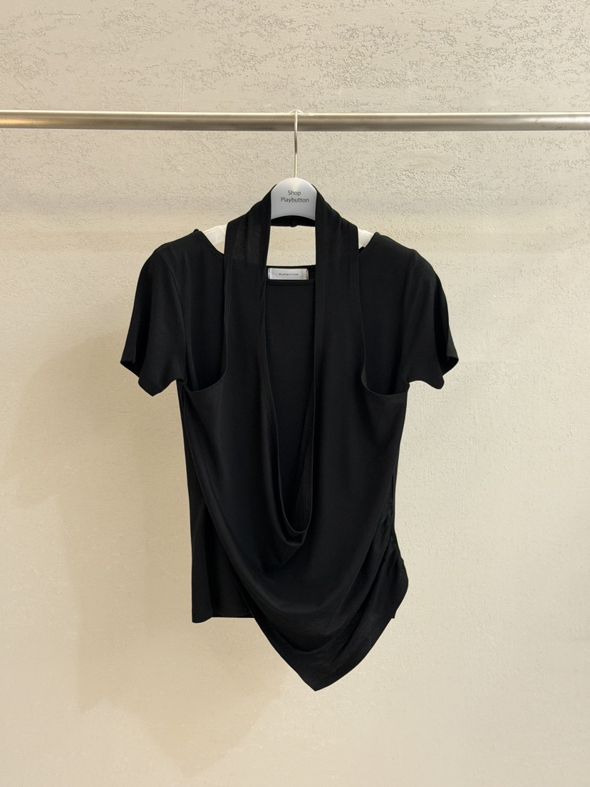 PLAYBUTTON-P韓國直郵女裝新款休閑人氣熱賣推薦時尚T恤PLAYBUTTONT恤圖色3