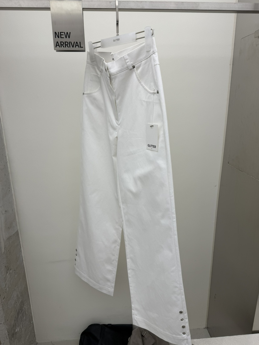 GLITTER東大門代購女士新款時尚熱賣休閑26春夏推薦休閑褲GLITTER休閑褲圖色1