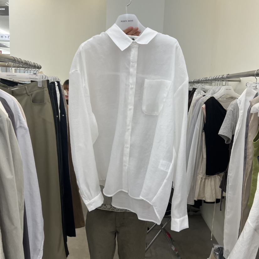 PORTS MOSS韓國代購女士新品熱賣真品人氣職業襯衫蕾絲衫PORTS MOSS襯衫/蕾絲衫圖色3