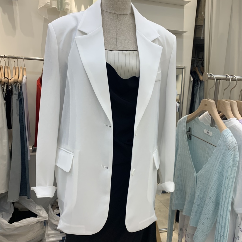 ORRD東大門實拍女裝新品熱賣26春夏休閑推薦人氣夾克開衩ORRD夾克圖色1