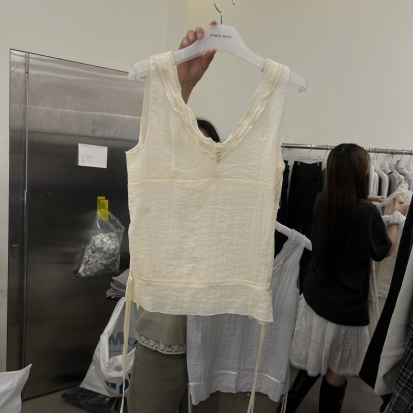 PORTS MOSS東大門代購女士新品職業人氣真品26春夏吊帶背心PORTS MOSS吊帶/背心圖色1