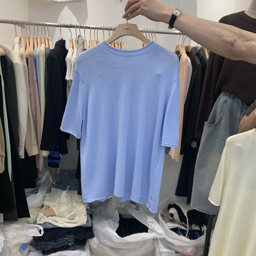 ORRD韓國直郵女士新款時尚26春夏休閑熱賣職業推薦針織衫ORRD針織衫