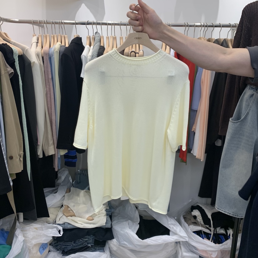 ORRD韓國直郵女士新款時尚26春夏休閑熱賣職業推薦針織衫ORRD針織衫圖色1