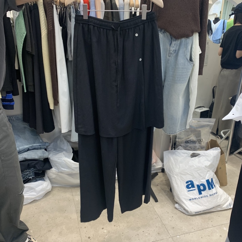 ORRD東大門代購女裝新品推薦職業真品人氣時尚休閑裙褲亞麻ORRD裙褲圖色1