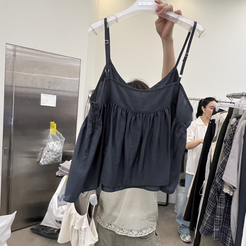 PORTS MOSS韓國代購女裝新款時尚休閑人氣吊帶背心不含內搭PORTS MOSS吊帶/背心