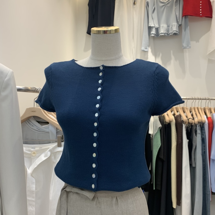 ORRD韓國東大門直郵女士新款休閑推薦職業26春夏針織衫棉ORRD針織衫圖色1