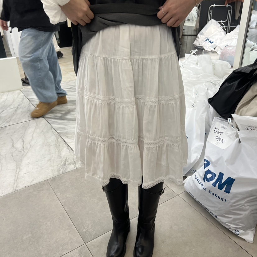 PORTS MOSS韓國代購女士新款職業熱賣時尚休閑半身裙中短裙PORTS MOSS半身裙/中短裙圖色2