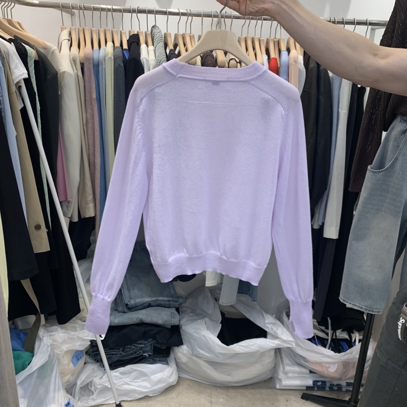 ORRD東大門實拍女士新品推薦休閑26春夏真品針織衫亞麻針織ORRD針織衫