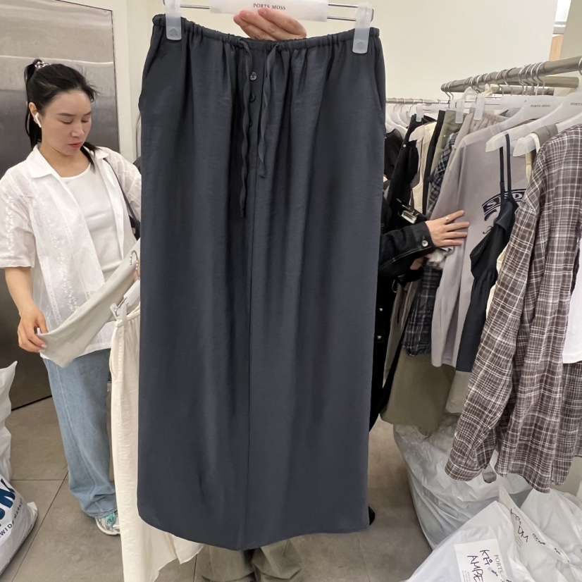 PORTS MOSS韓國東大門直郵女士新款人氣職業26春夏休閑長裙PORTS MOSS長裙圖色2