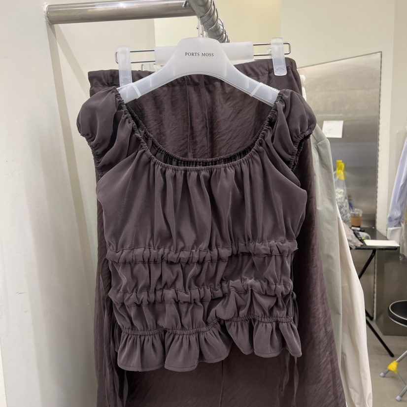 PORTS MOSS韓國東大門代購女裝新品26春夏人氣推薦吊帶背心PORTS MOSS吊帶/背心圖色1