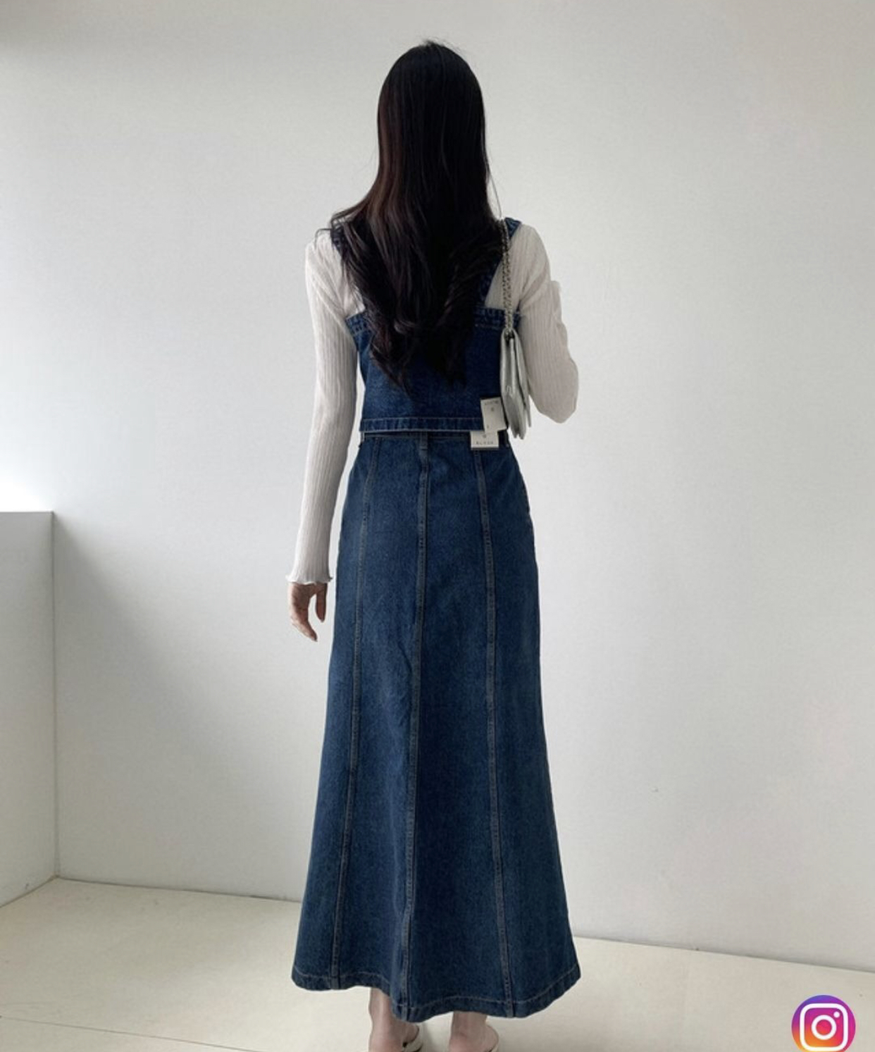 BLOCK韓國代購女裝新款26春夏熱賣休閑時尚人氣推薦職業長裙BLOCK長裙