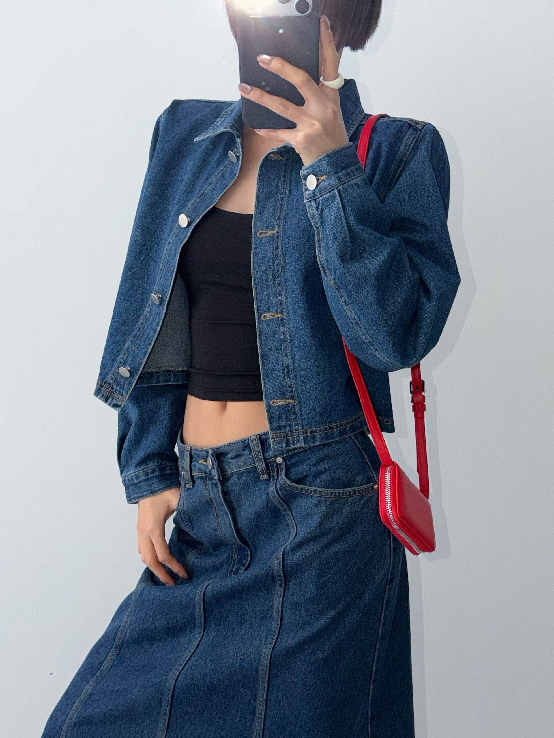 BLOCK韓國代購女裝新品推薦休閑人氣時尚職業26春夏熱賣夾克BLOCK夾克