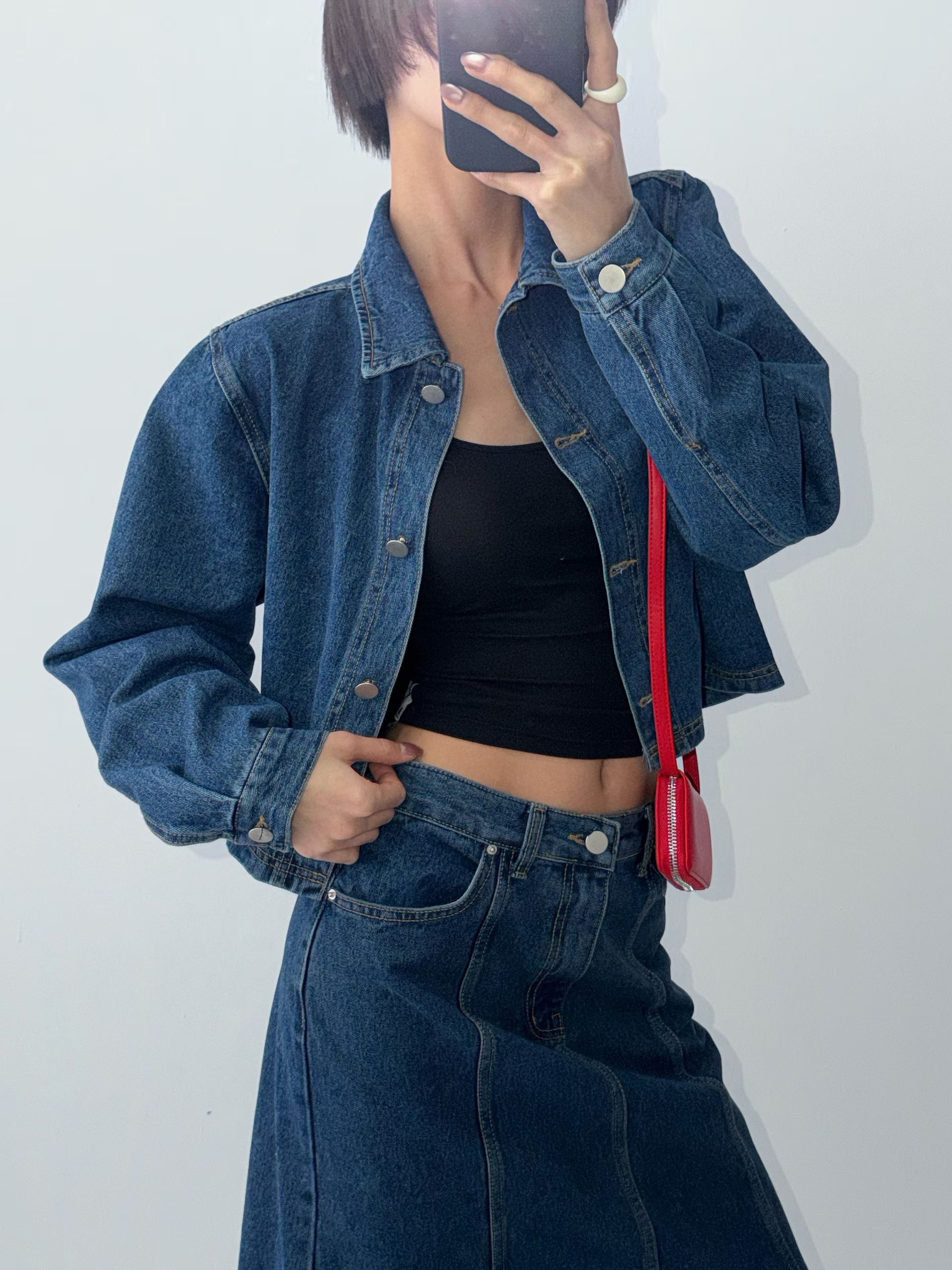 BLOCK韓國代購女裝新品推薦休閑人氣時尚職業26春夏熱賣夾克BLOCK夾克