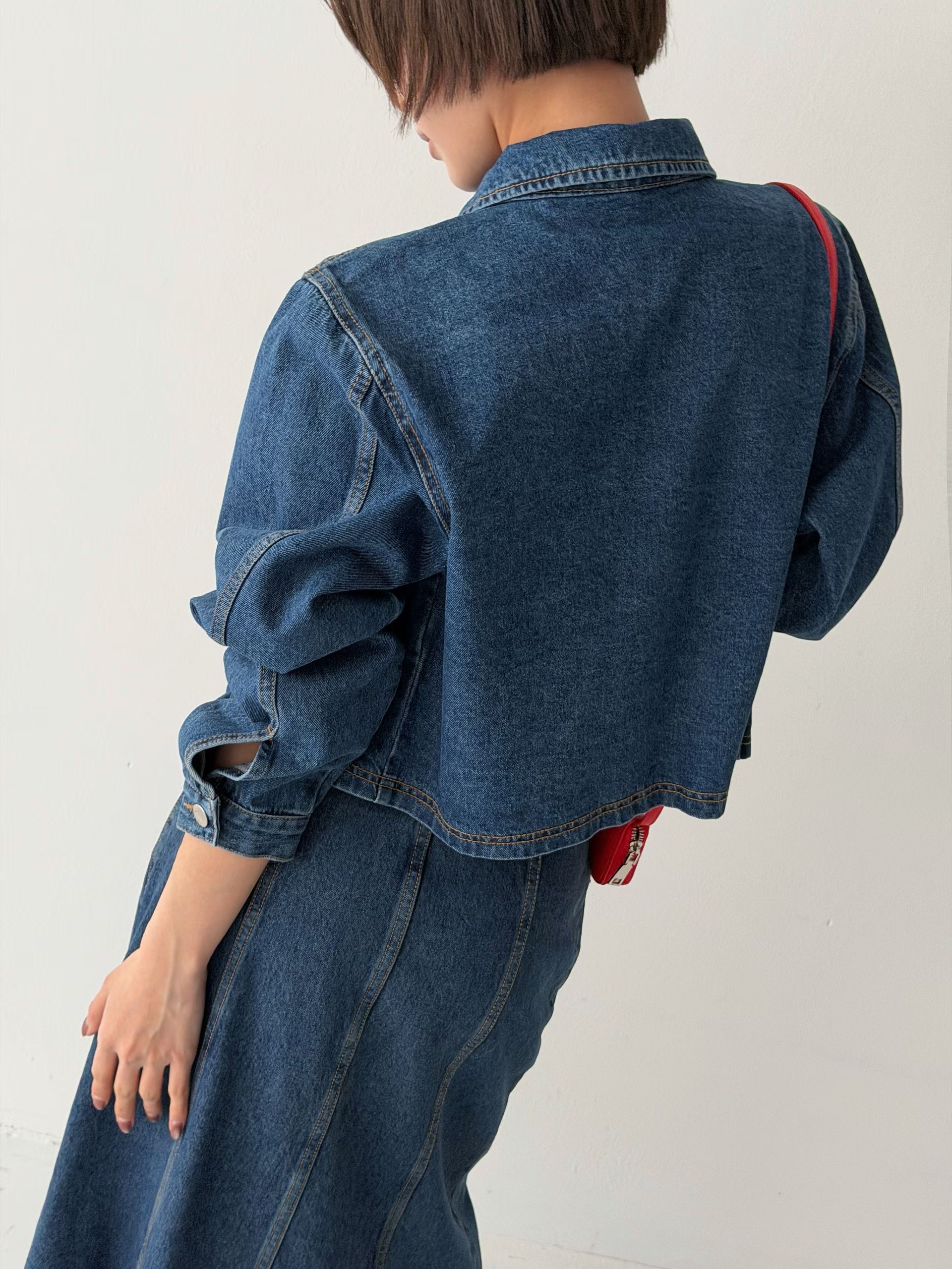 BLOCK韓國代購女裝新品推薦休閑人氣時尚職業26春夏熱賣夾克BLOCK夾克