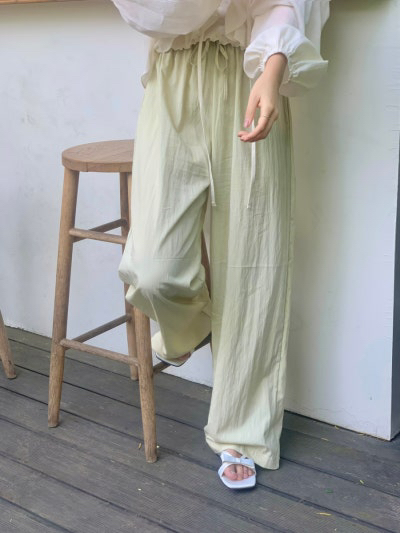 FRILL-T/DADA韓國直郵實拍女士新款休閑人氣推薦休閑褲FRILL-T/DADA休閑褲