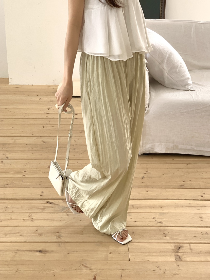 FRILL-T/DADA韓國直郵實拍女士新款休閑人氣推薦休閑褲FRILL-T/DADA休閑褲