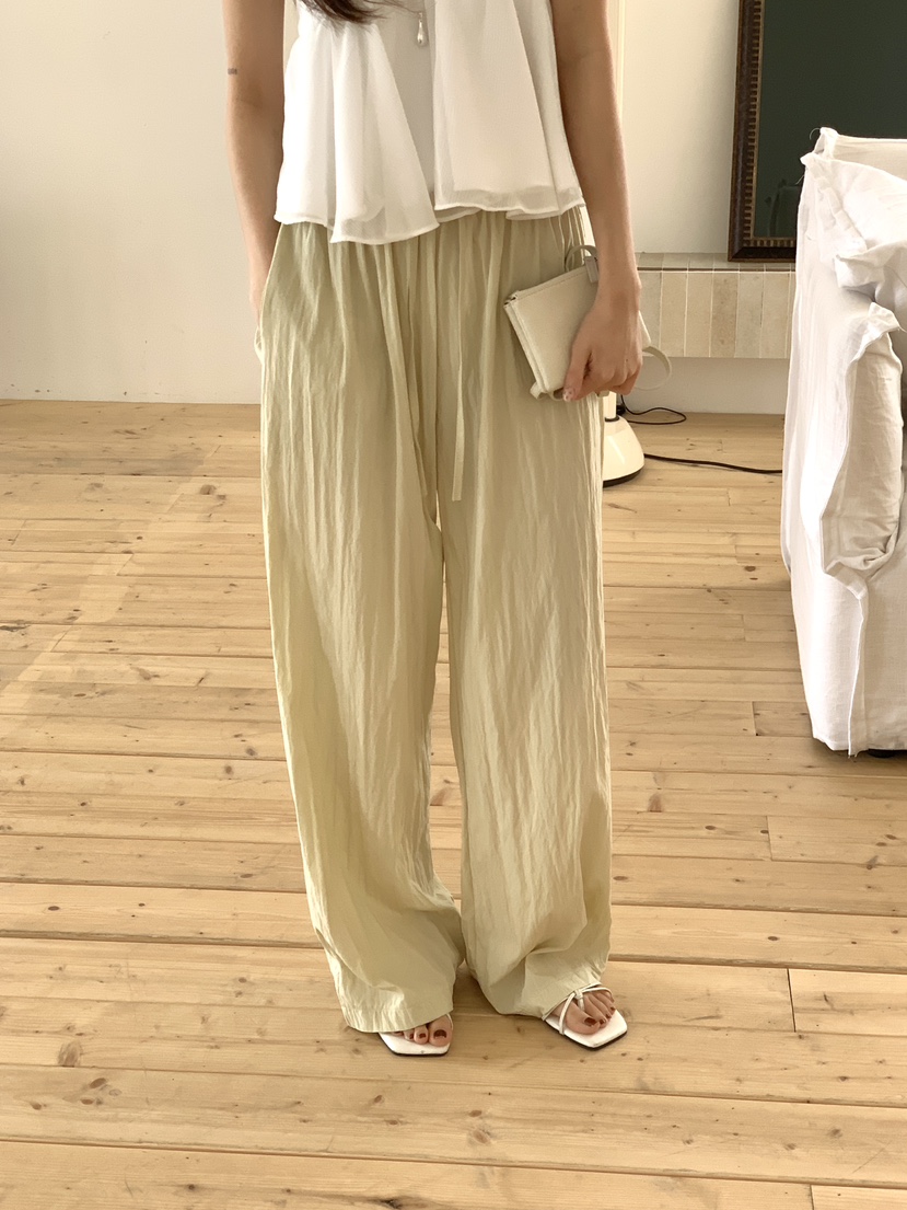 FRILL-T/DADA韓國直郵實拍女士新款休閑人氣推薦休閑褲FRILL-T/DADA休閑褲