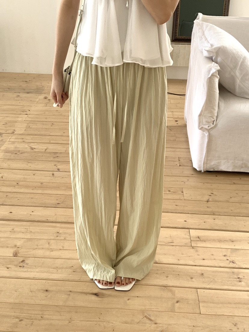 FRILL-T/DADA韓國直郵實拍女士新款休閑人氣推薦休閑褲FRILL-T/DADA休閑褲