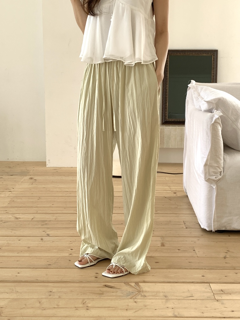 FRILL-T/DADA韓國直郵實拍女士新款休閑人氣推薦休閑褲FRILL-T/DADA休閑褲