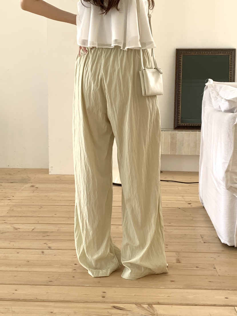 FRILL-T/DADA韓國直郵實拍女士新款休閑人氣推薦休閑褲FRILL-T/DADA休閑褲