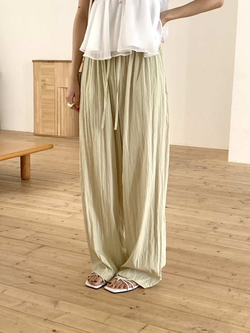 FRILL-T/DADA韓國直郵實拍女士新款休閑人氣推薦休閑褲FRILL-T/DADA休閑褲