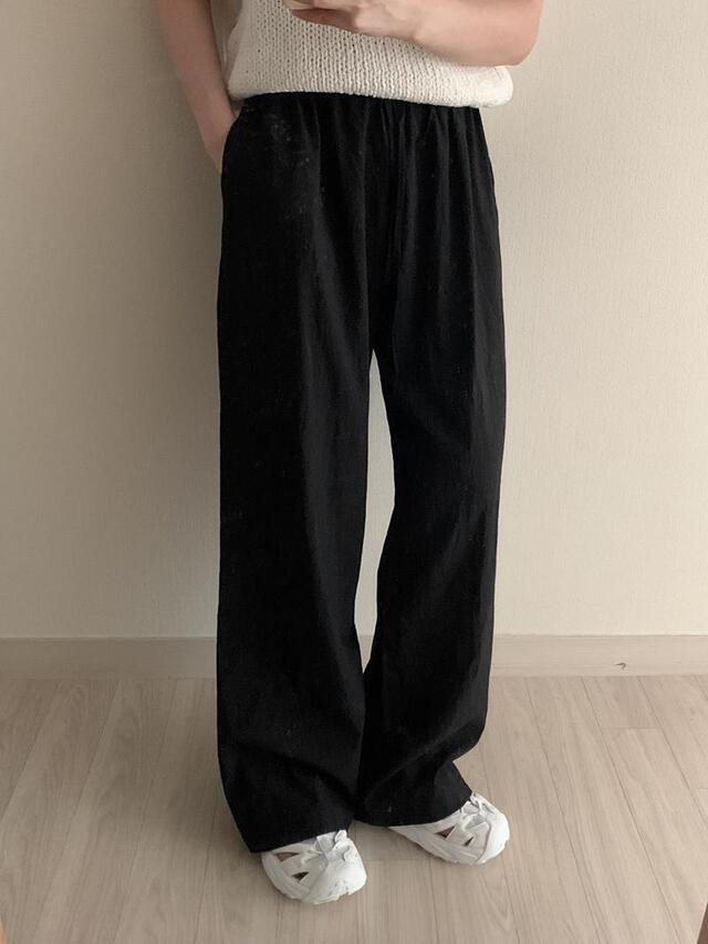 FRILL-T/DADA韓國直郵實拍女士新款休閑人氣推薦休閑褲FRILL-T/DADA休閑褲圖色2