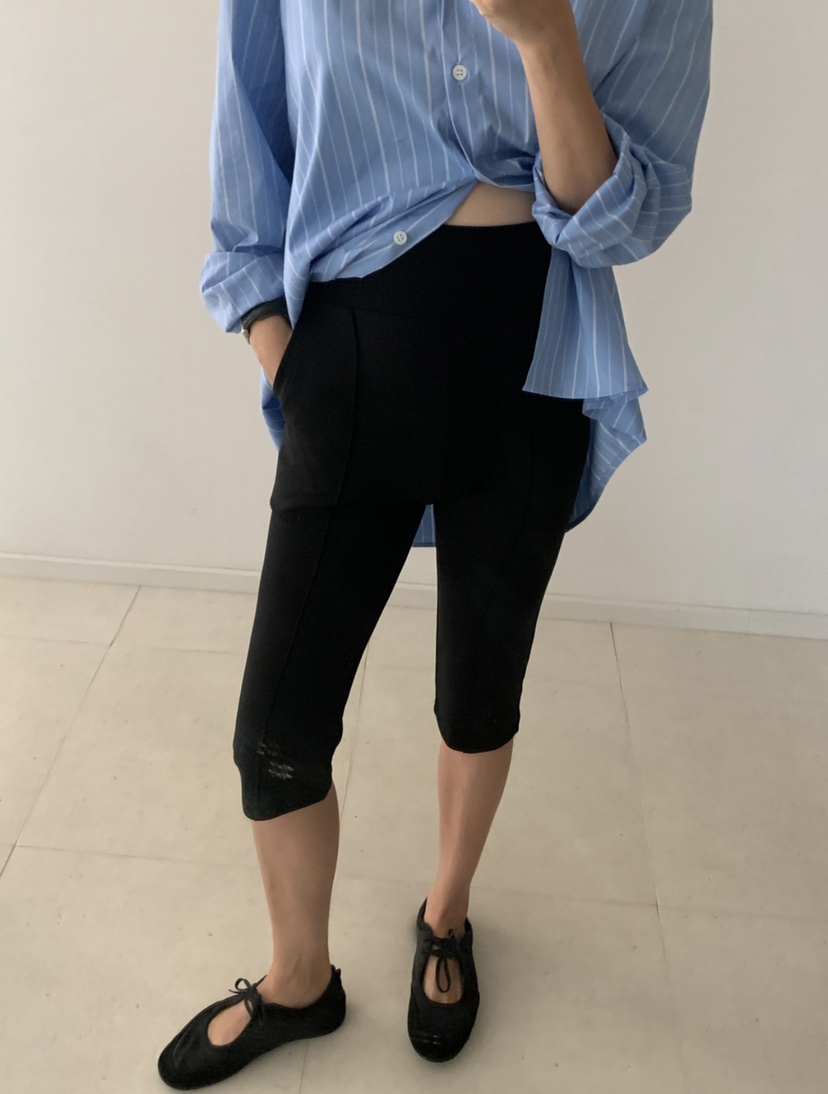 FRILL-T/DADA韓國東大門直郵女士新品時尚熱賣短褲七分褲FRILL-T/DADA短褲