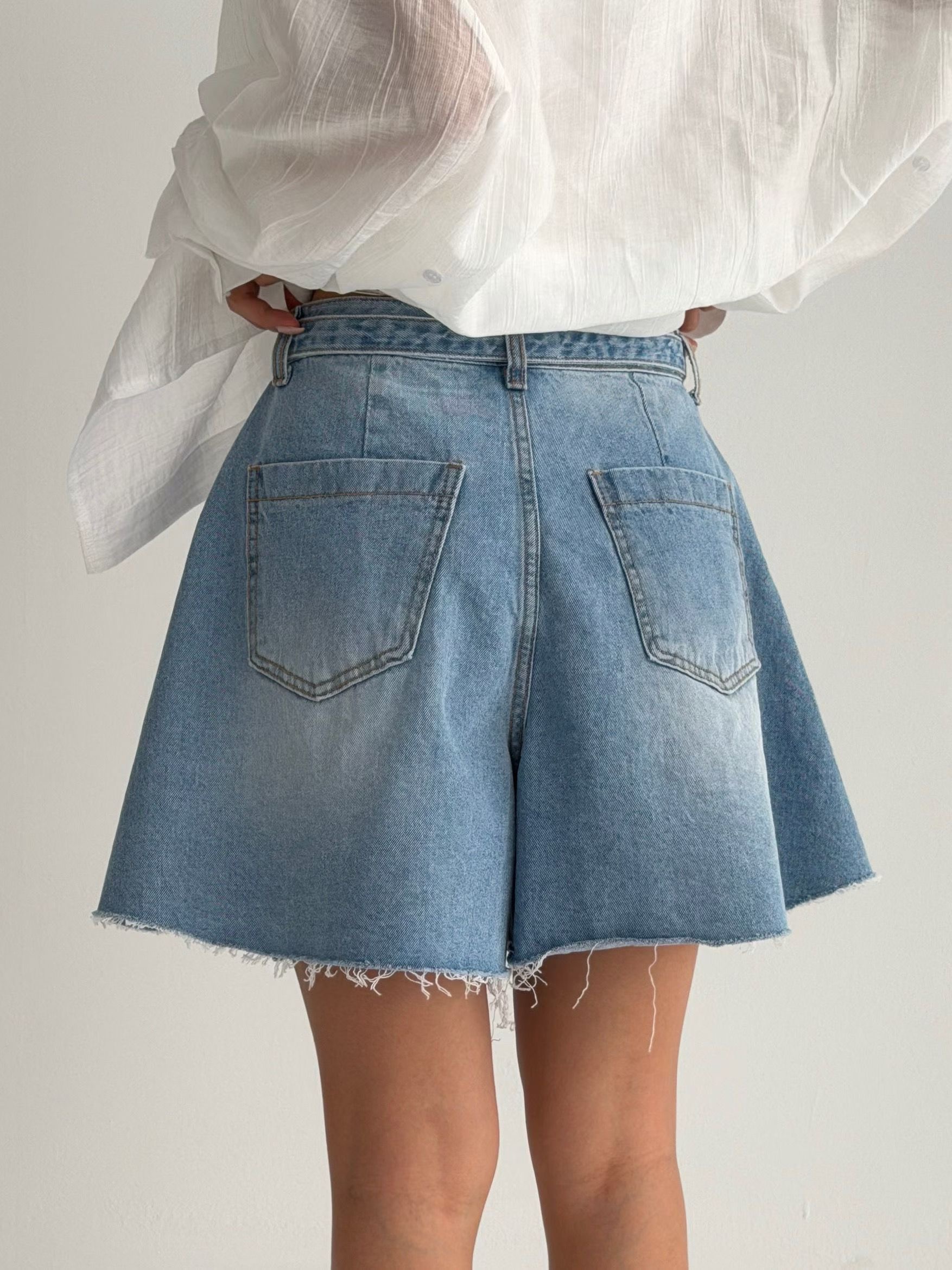 BLOCK韓國直郵實拍女裝新款職業26春夏熱賣時尚人氣休閑短裙BLOCK短裙