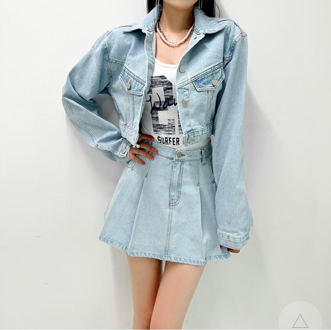 BLOCK韓國東大門代購女裝新款休閑熱賣26春夏人氣職業夾克BLOCK夾克圖色1