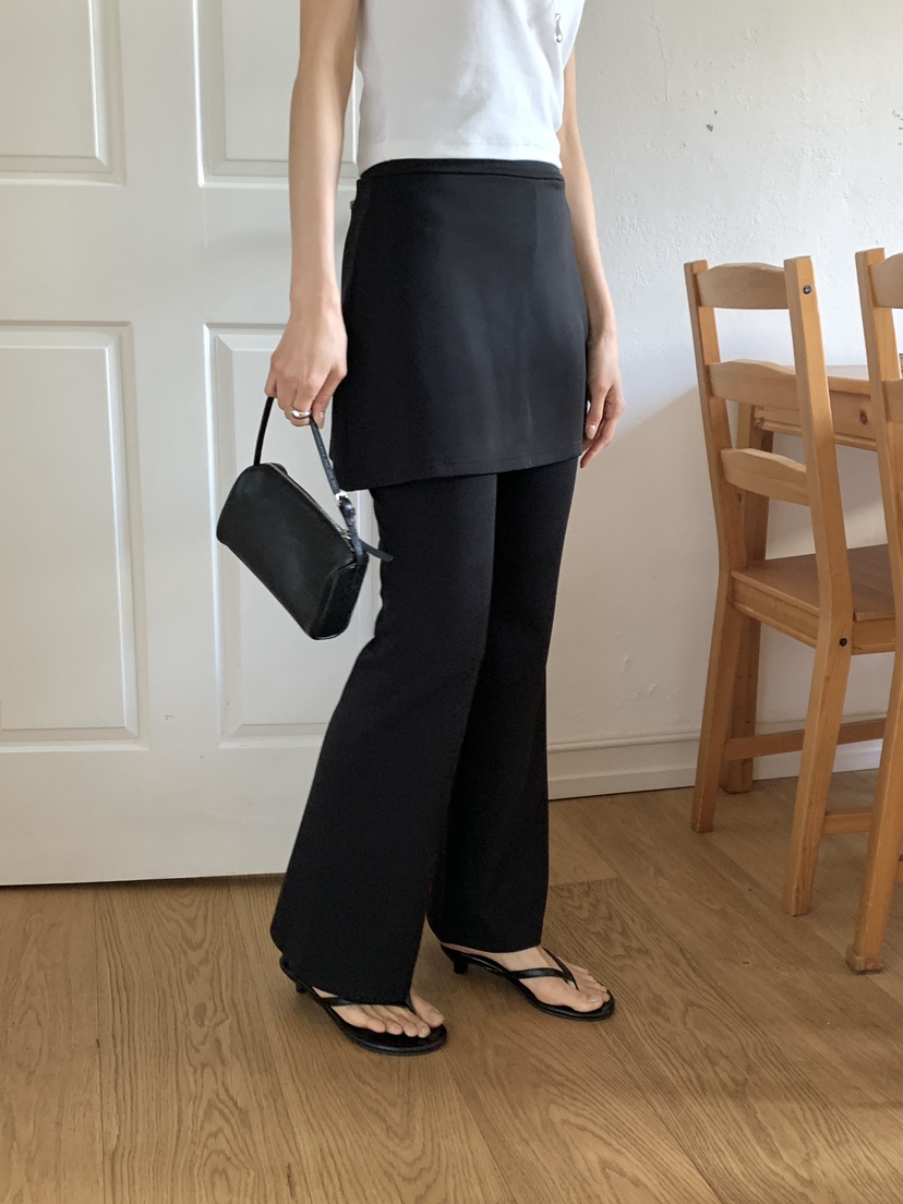 FRILL-T/DADA韓國直郵實拍女士新品推薦熱賣人氣時尚裙褲FRILL-T/DADA裙褲