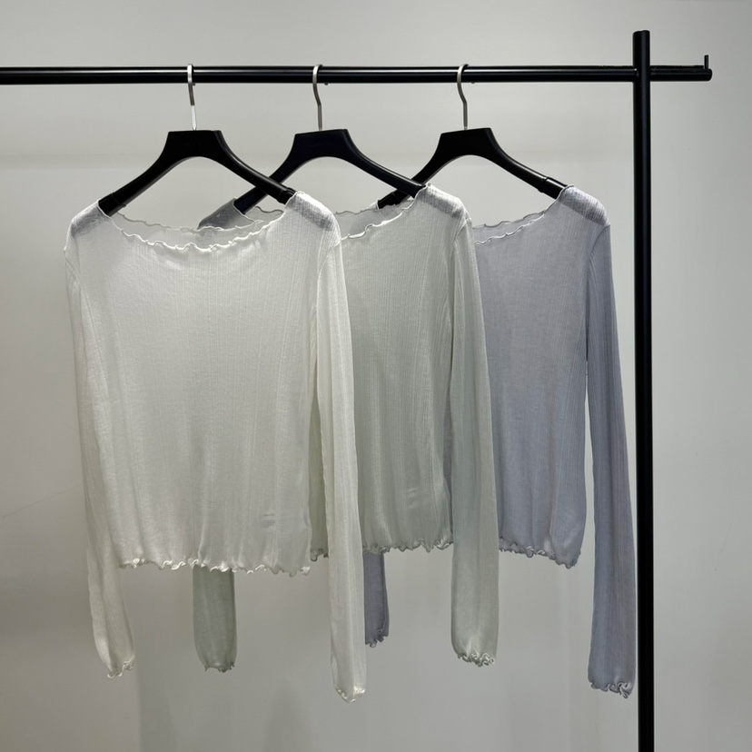 GALERIE NUIT韓國代購女裝新品人氣熱賣休閑26春夏長袖T恤GALERIE NUIT長袖T恤