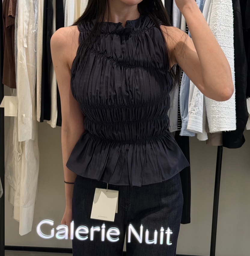 GALERIE NUIT韓國代購女裝新品休閑熱賣推薦時尚襯衫蕾絲衫GALERIE NUIT襯衫/蕾絲衫