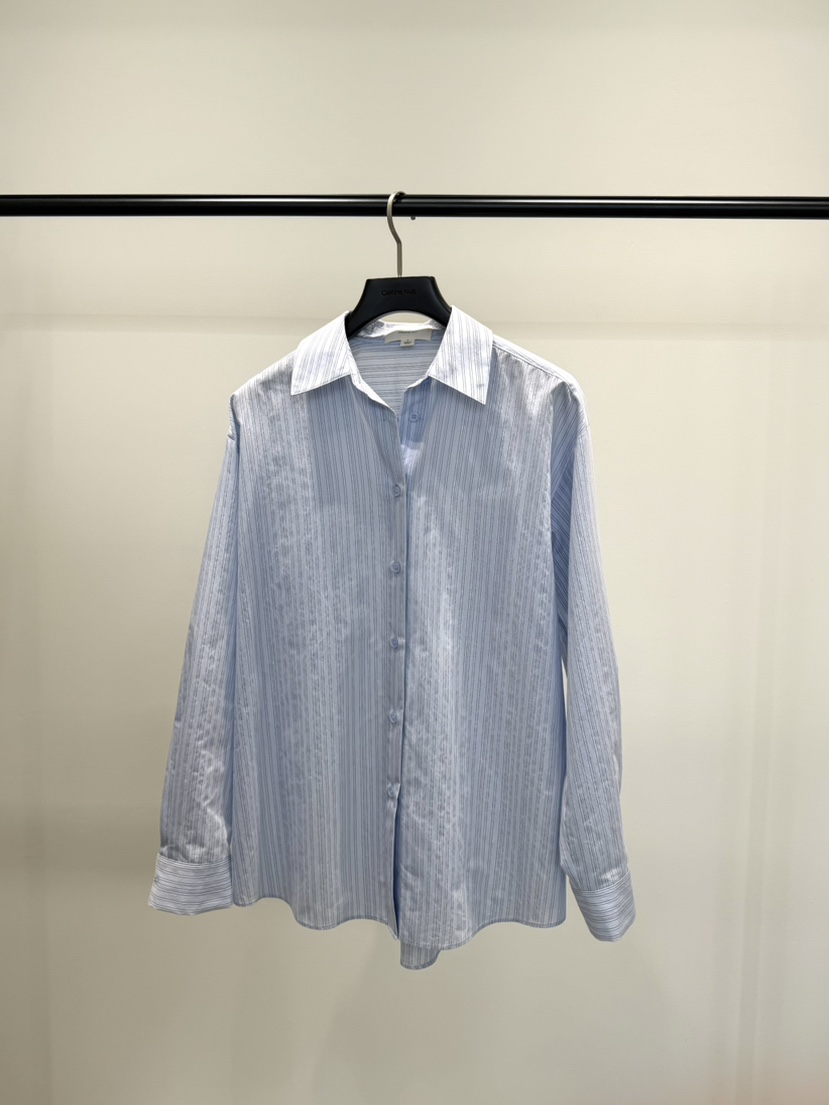 GALERIE NUIT韓國東大門直郵女士新品26春夏襯衫蕾絲衫條紋GALERIE NUIT襯衫/蕾絲衫圖色2