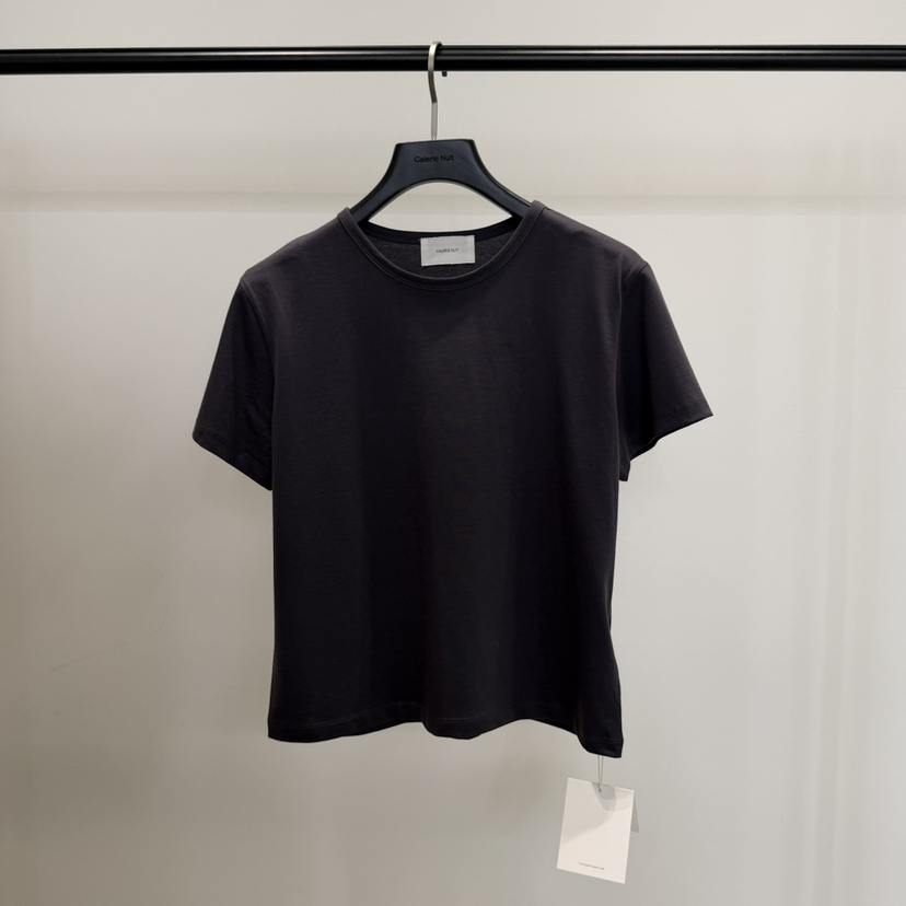 GALERIE NUIT韓國直郵實拍女士新品休閑熱賣26春夏T恤絲綢GALERIE NUITT恤圖色5