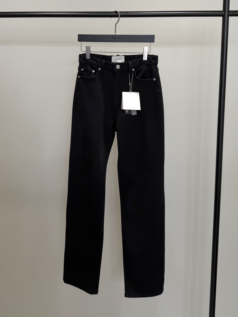 GALERIE NUIT韓國代購女裝新品職業休閑26春夏牛仔褲天絲GALERIE NUIT牛仔褲圖色2