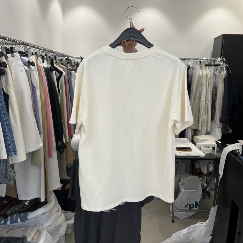 THE SECOND GROW韓國直郵女士新品推薦26春夏職業T恤復古THE SECOND GROWT恤