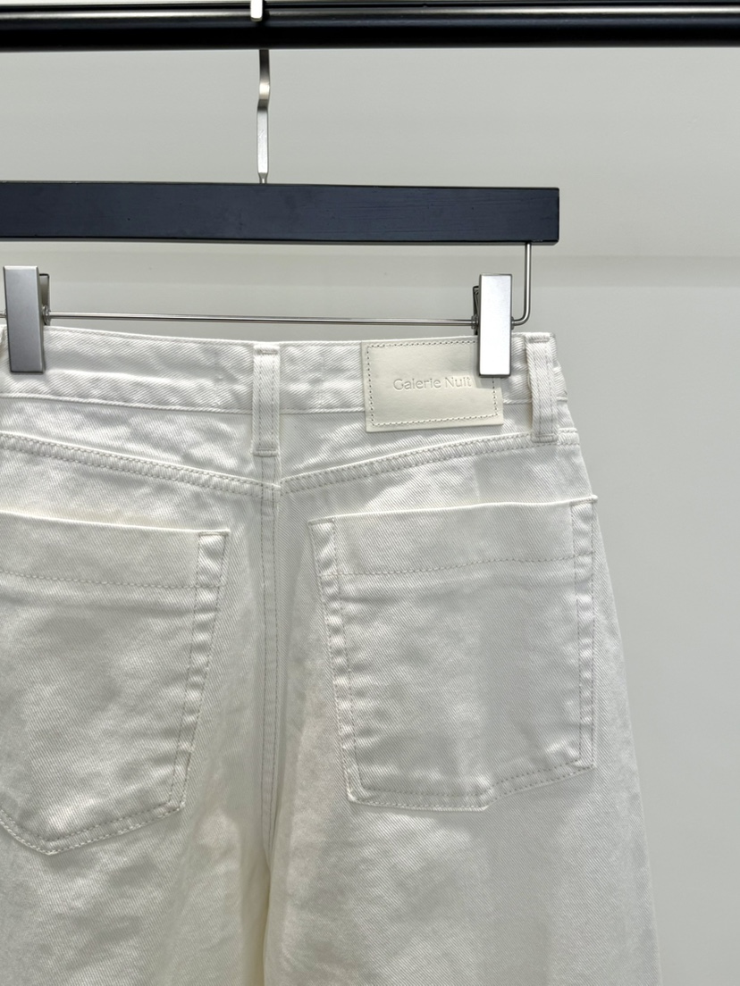 GALERIE NUIT韓國代購女士新款26春夏人氣時尚職業牛仔褲GALERIE NUIT牛仔褲