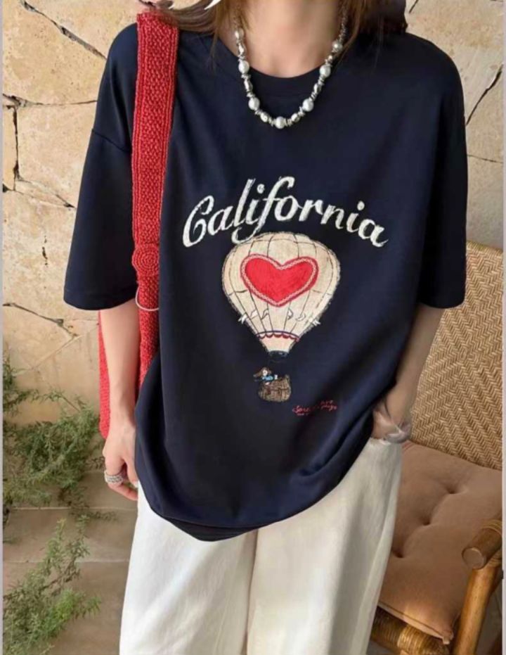 RICO/BLING BLING-S韓國東大門直郵女裝新款職業人氣T恤RICO/BLING BLING-ST恤