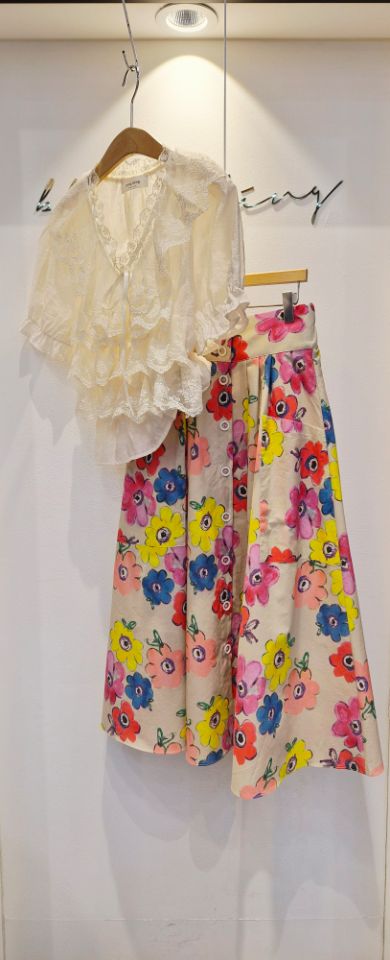 RICO/BLING BLING-S韓國直郵實拍女裝新品休閑襯衫蕾絲衫RICO/BLING BLING-S襯衫/蕾絲衫