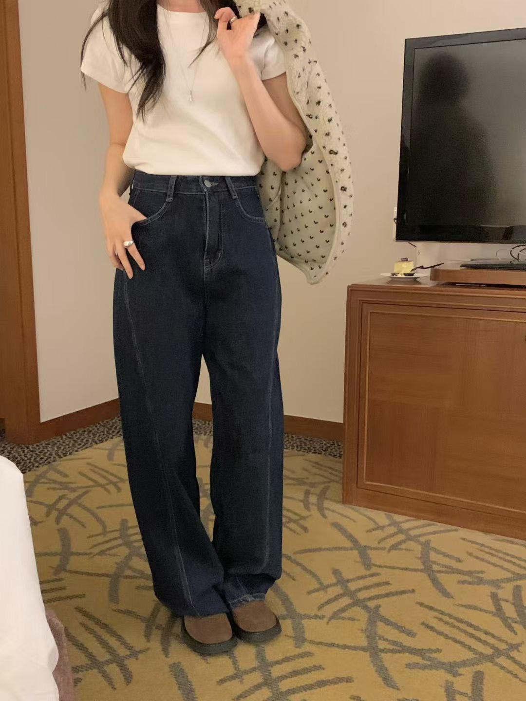 SEPTEMBER ISSUE-셉템버이슈-T韓國東大門直郵女裝新款人氣牛仔褲SEPTEMBER ISSUE牛仔褲