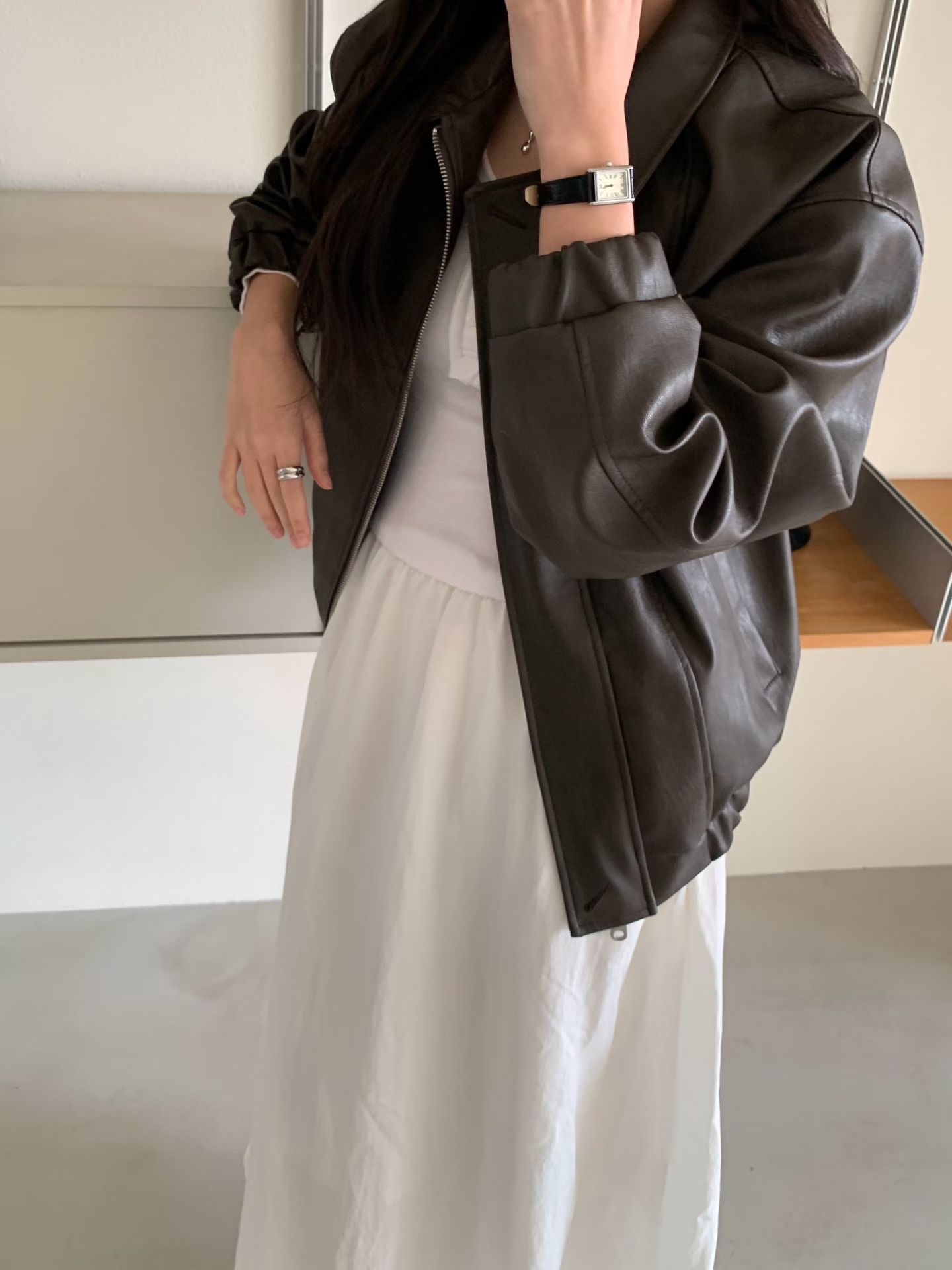 AND韓國直郵女裝新款休閑26春夏職業推薦熱賣人氣時尚夾克AND夾克