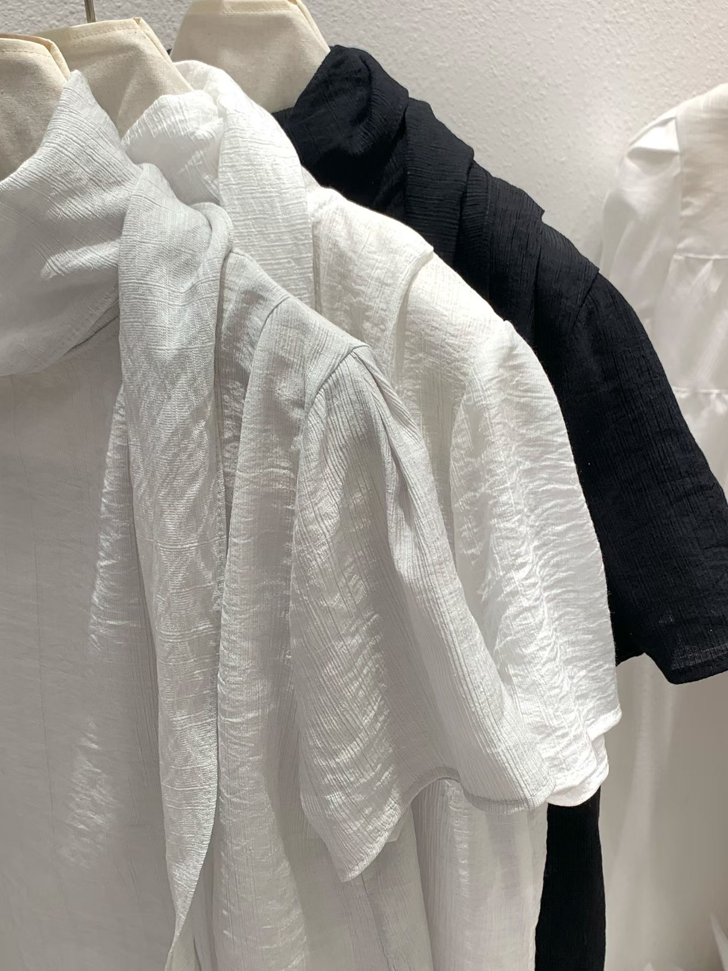 AND韓國東大門直郵女士新款推薦26春夏休閑襯衫蕾絲衫圍巾AND襯衫/蕾絲衫