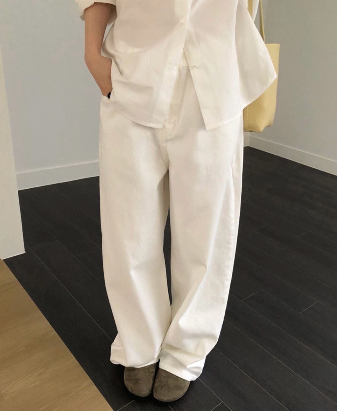 SEPTEMBER ISSUE-셉템버이슈-T韓國東大門直郵女士新品職業牛仔褲不含腰帶SEPTEMBER ISSUE牛仔褲圖色2