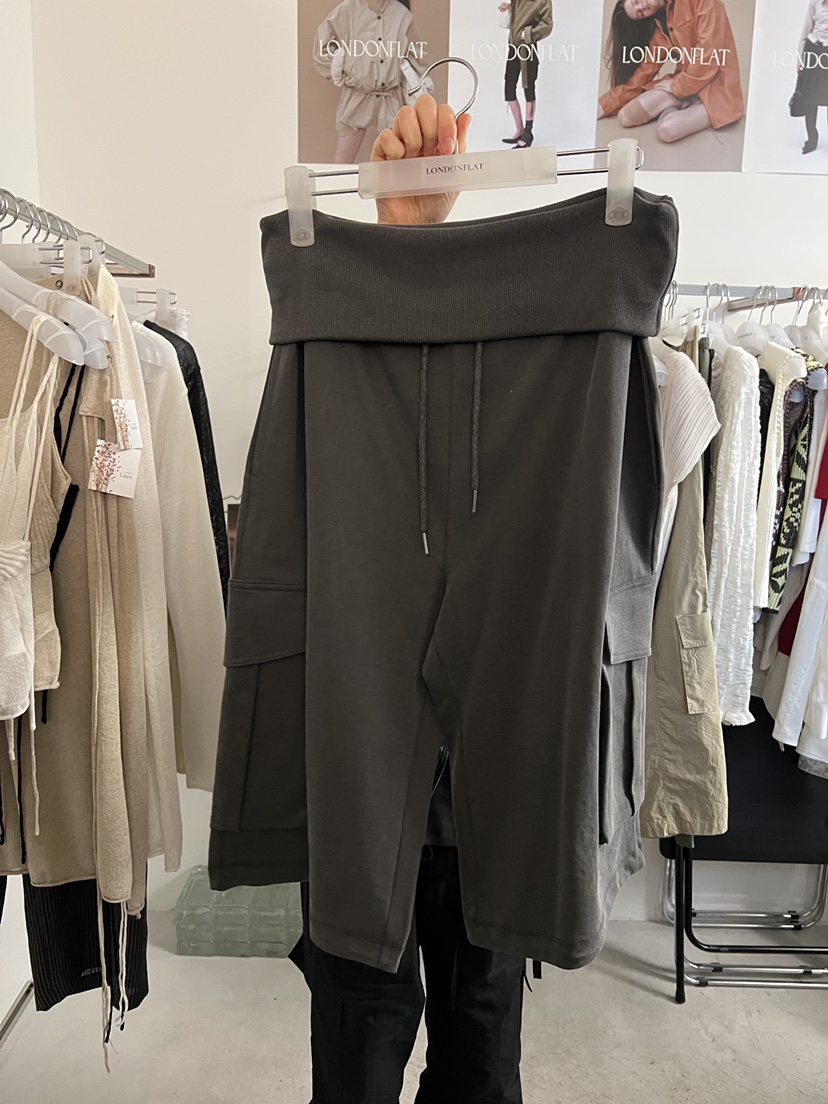 LONDON FLAT東大門直郵女士新款休閑26春夏真品時尚短褲LONDON FLAT短褲圖色2