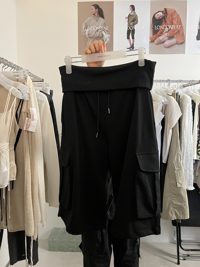 LONDON FLAT東大門直郵女士新款休閑26春夏真品時尚短褲LONDON FLAT短褲圖色3