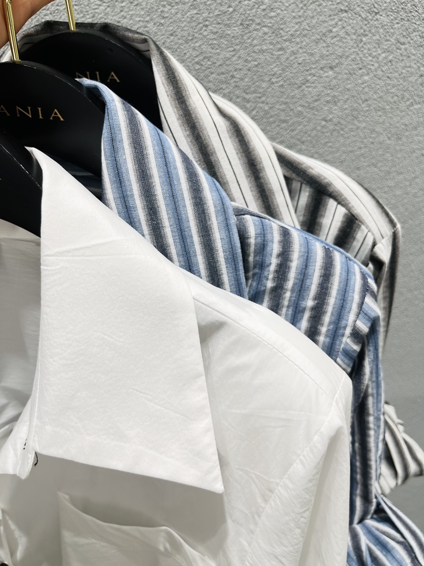 TANIA東大門直郵女裝新款人氣休閑熱賣襯衫蕾絲衫含腰帶套裝TANIA襯衫/蕾絲衫