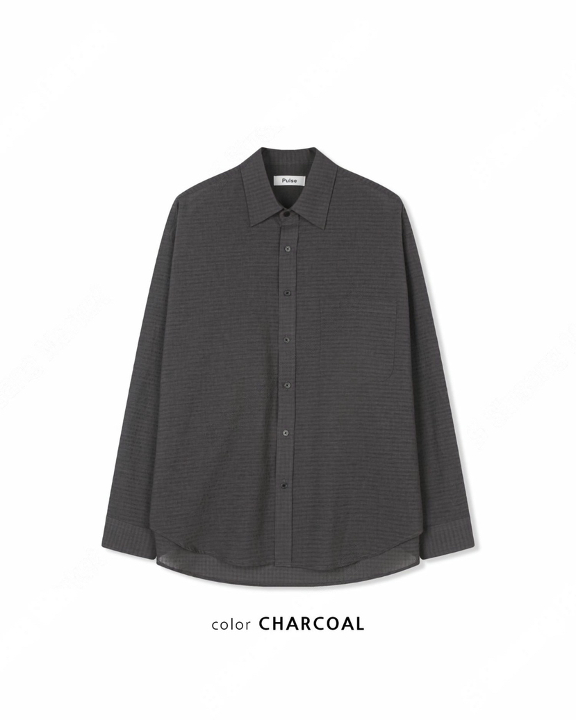 PULSE韓國東大門直郵女裝新款推薦26春夏人氣休閑襯衫蕾絲衫PULSE襯衫/蕾絲衫圖色3